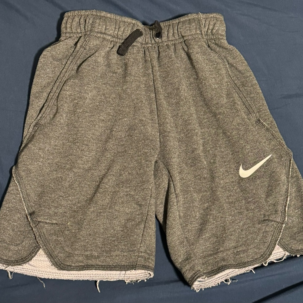 Nike Kids Charcoal Gray Shorts
